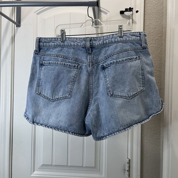 Kut from the Kloth Light Wash High Rise Jean Shorts Womens Size 12 Festival - Picture 4 of 7